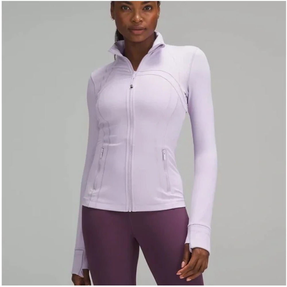 lululemon athletica Lavender Zip-Up Jacket